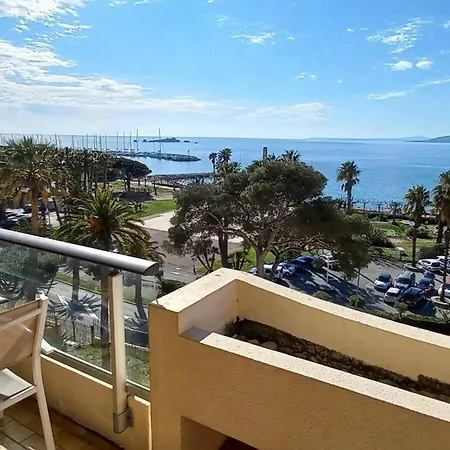 Sea View In Saint-raphael Wpool Apartment *